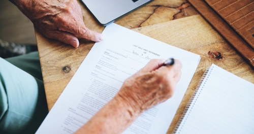 Signing Legal Trust Document New Mexico Court