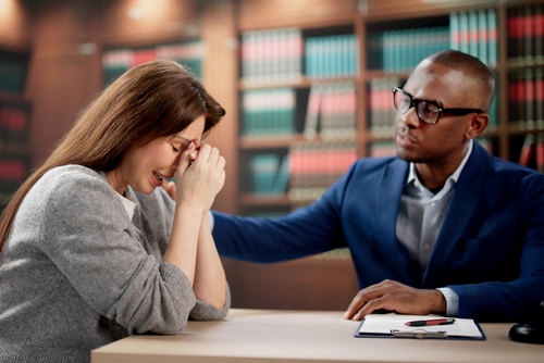 Nebraska Wrongful Death Attorney Consulting Grieving Family Member