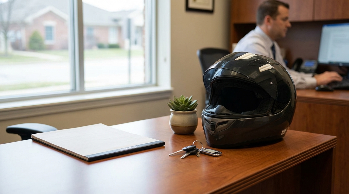 Melbourne FL Motorcycle Crash Lawyer Office Consultation
